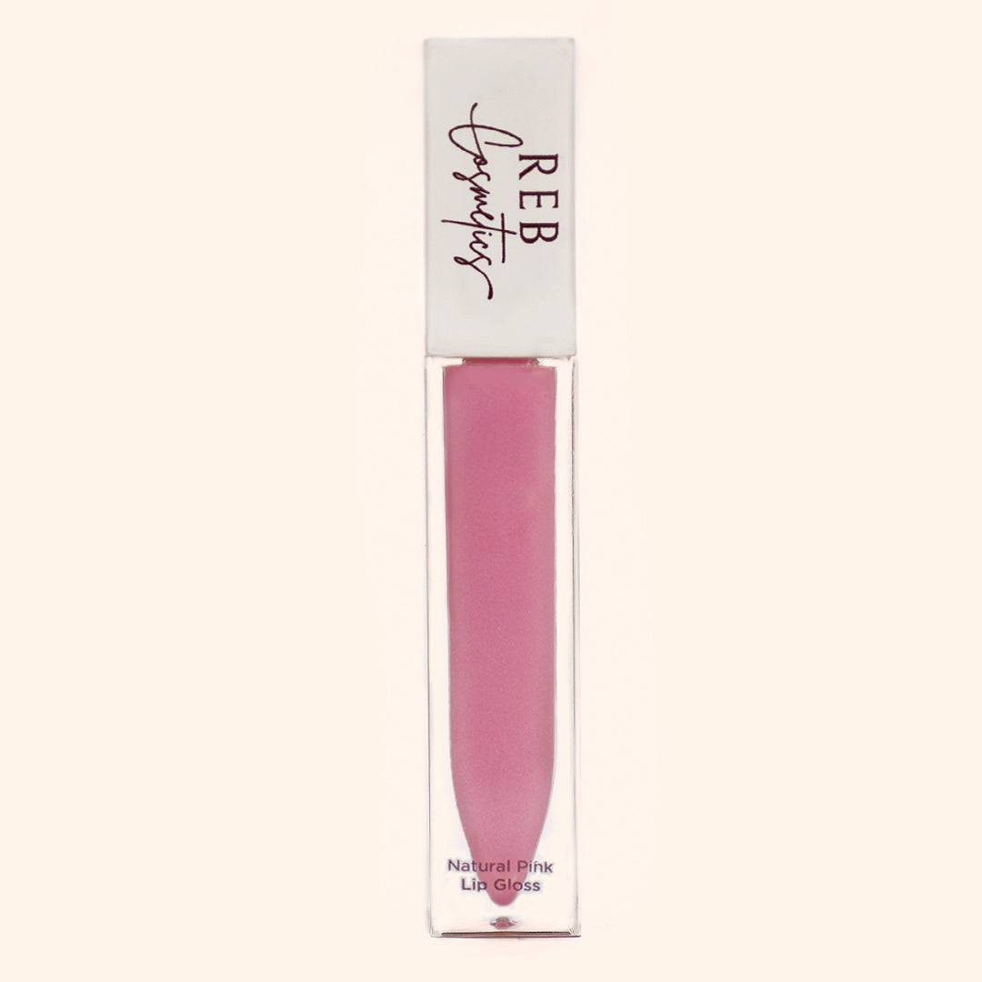 Natural Pink Mineral Lip Gloss