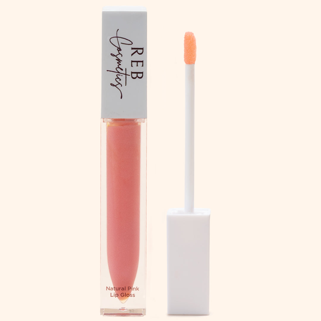 Natural Pink Mineral Lip Gloss